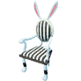 黑色沙漠 [甜蜜萬聖節]白兔子椅子
