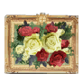 黑色沙漠 [驚悚萬聖節]玫瑰裝飾相框