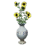 黑色沙漠 向日葵花瓶