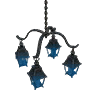黑色沙漠 西安工坊牌吊燈 (藍色)